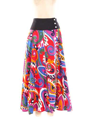 Loewe Paisley Printed Maxi Skirt - image 1