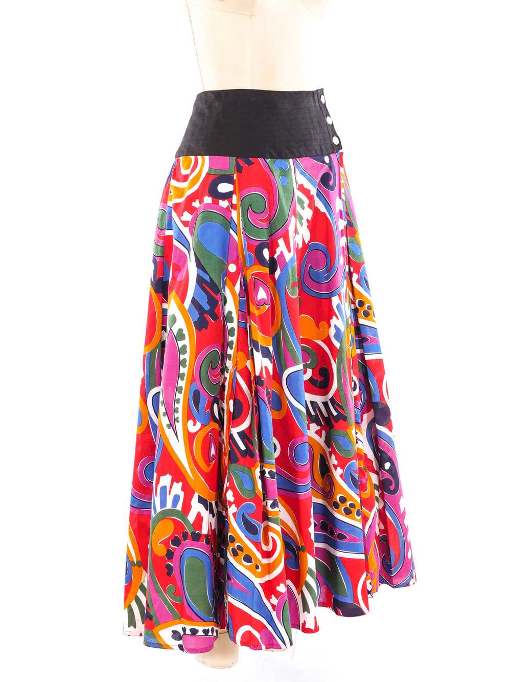 Loewe Paisley Printed Maxi Skirt - image 3