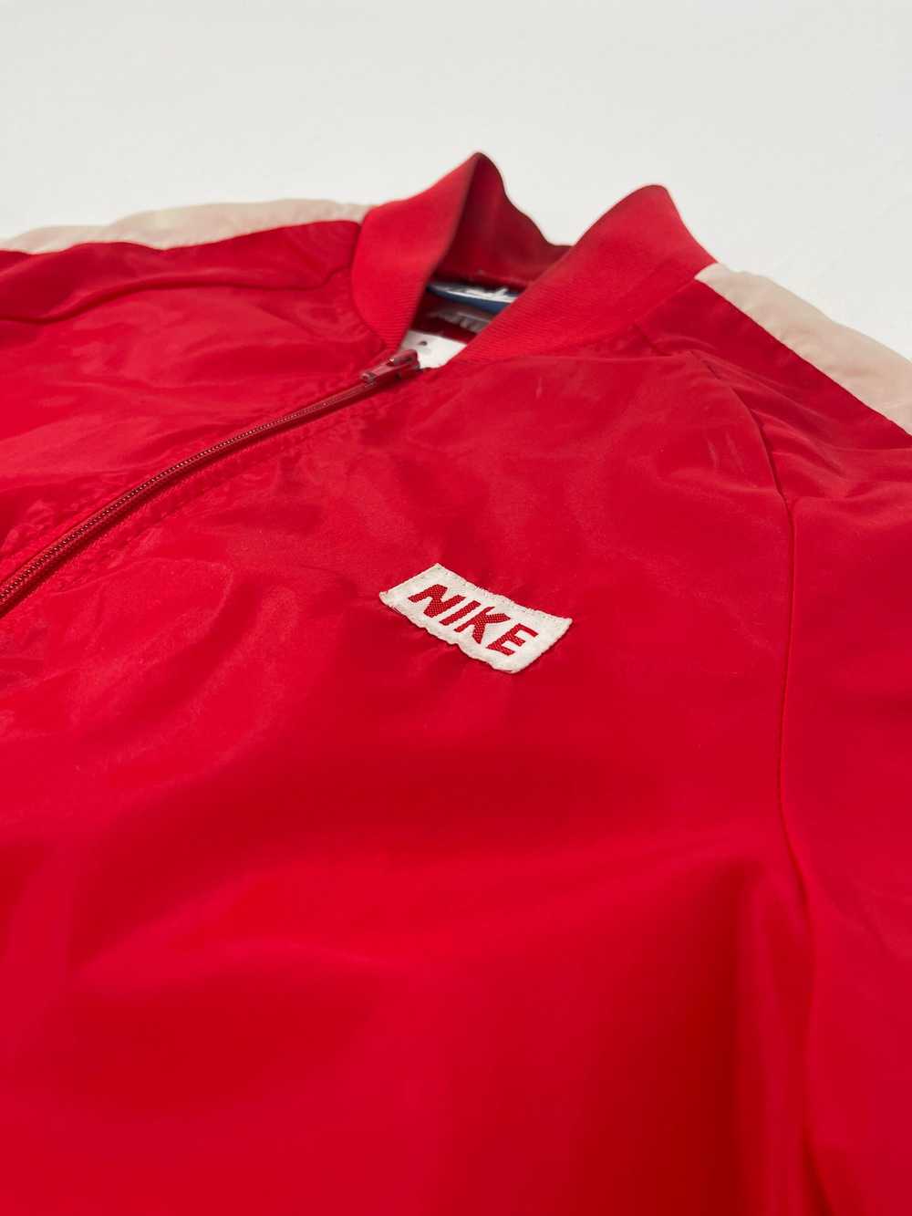 Vintage 80s Red Nike Windbreaker - image 4