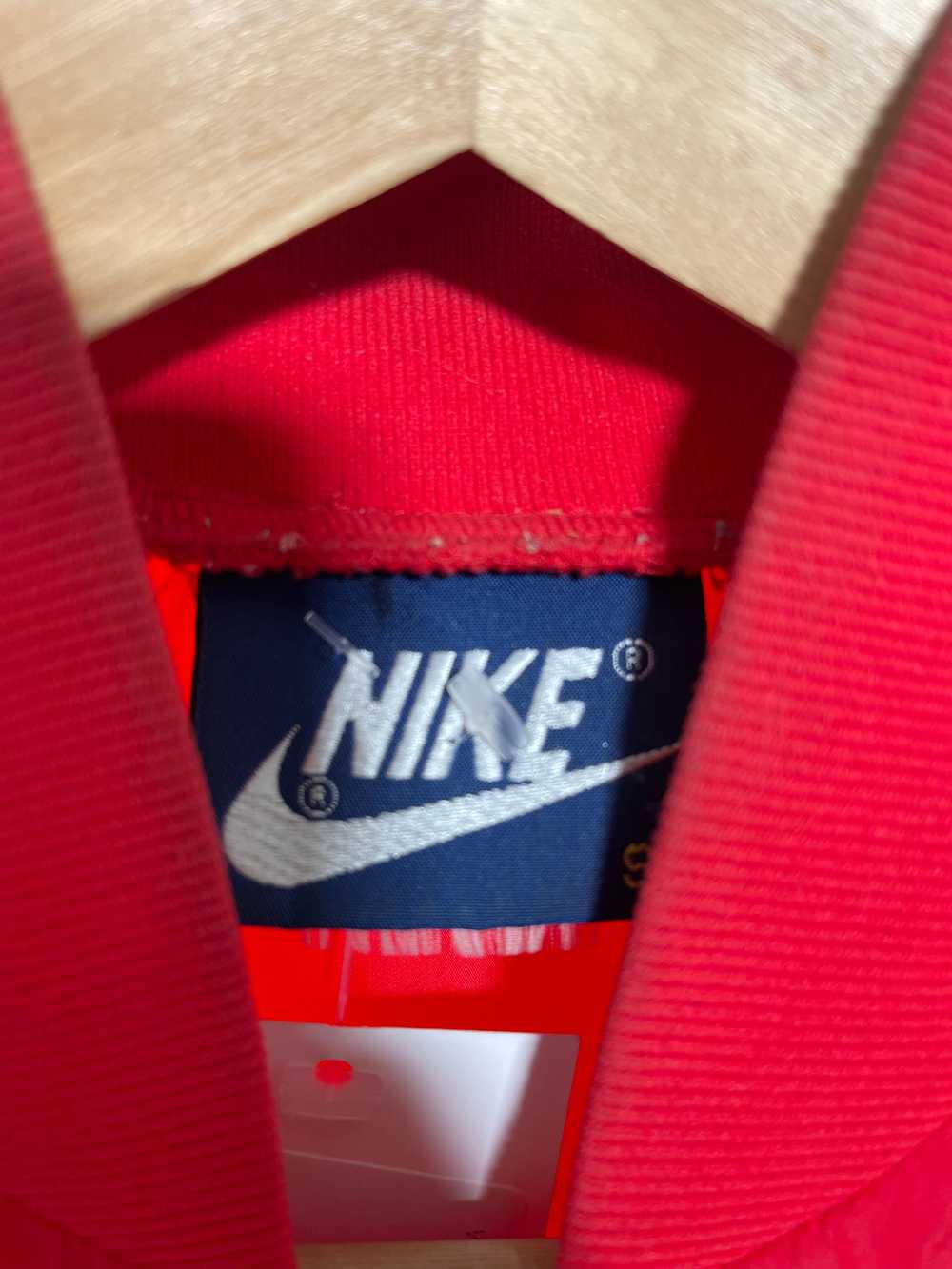 Vintage 80s Red Nike Windbreaker - image 5