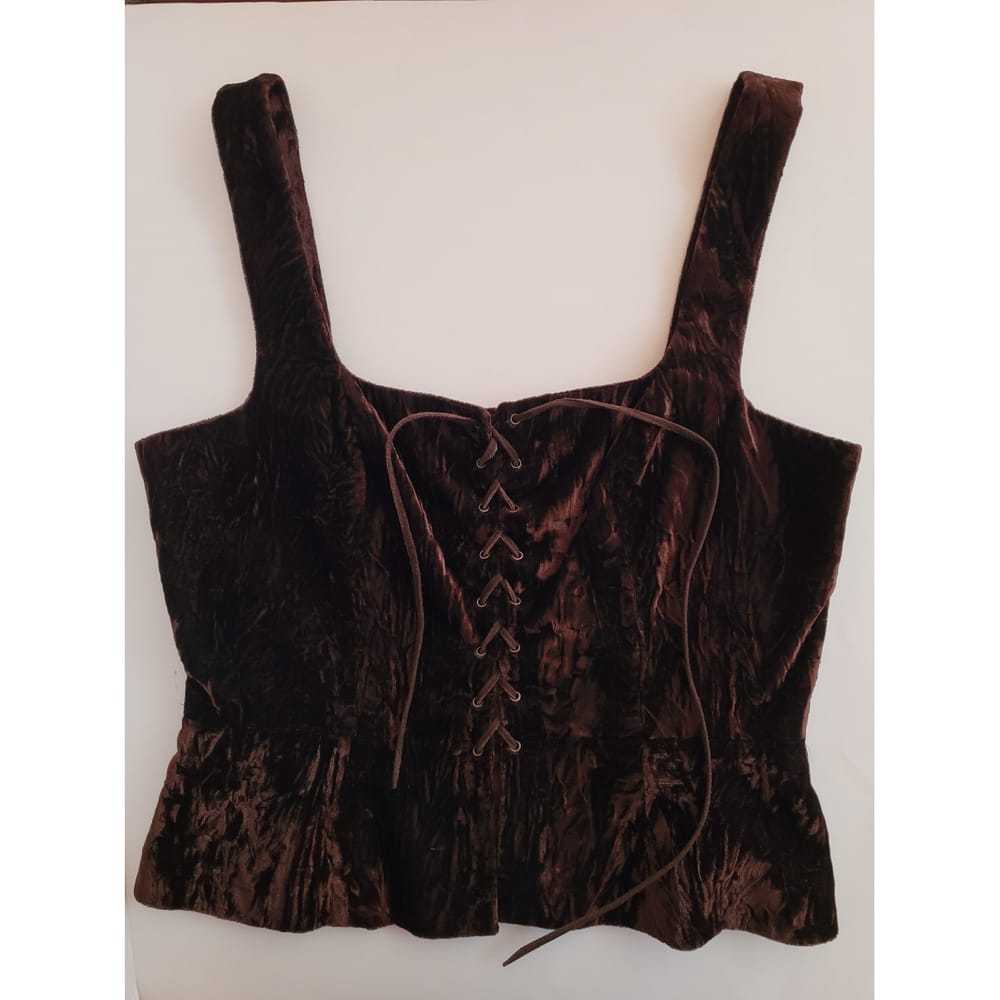 Prada Velvet corset - image 2