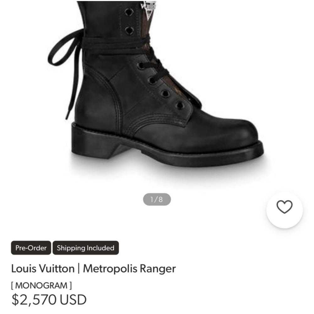 Louis Vuitton Metropolis leather ankle boots - image 3