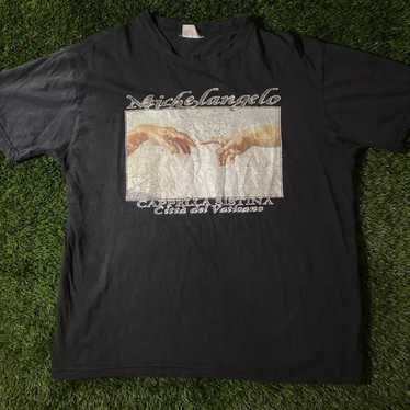 vintage dali art tee - Gem