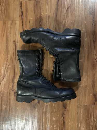 Combat Boots × Streetwear × Vintage Vintage Black 