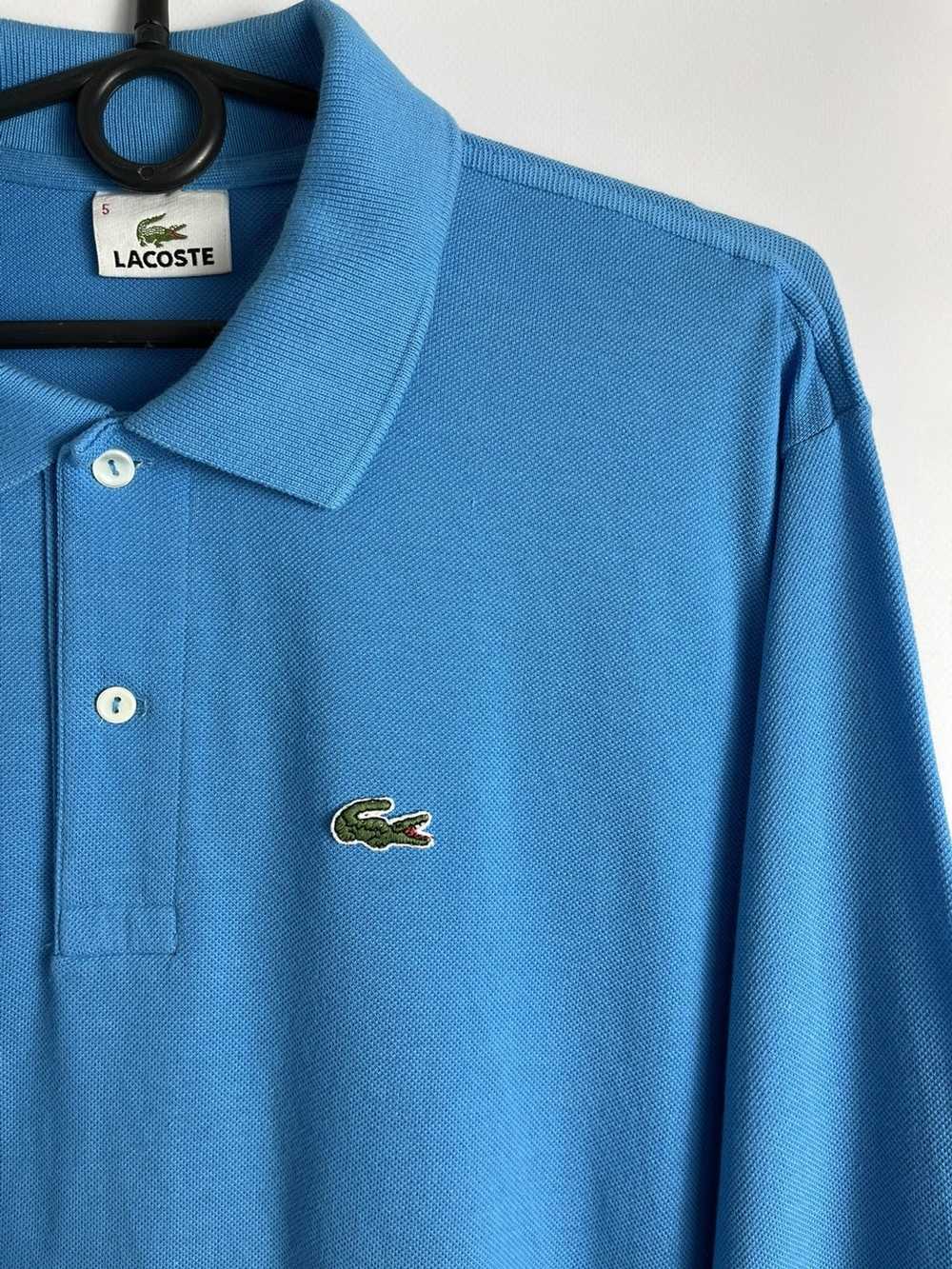 Lacoste × Luxury × Vintage Lacoste long sleeve po… - image 3