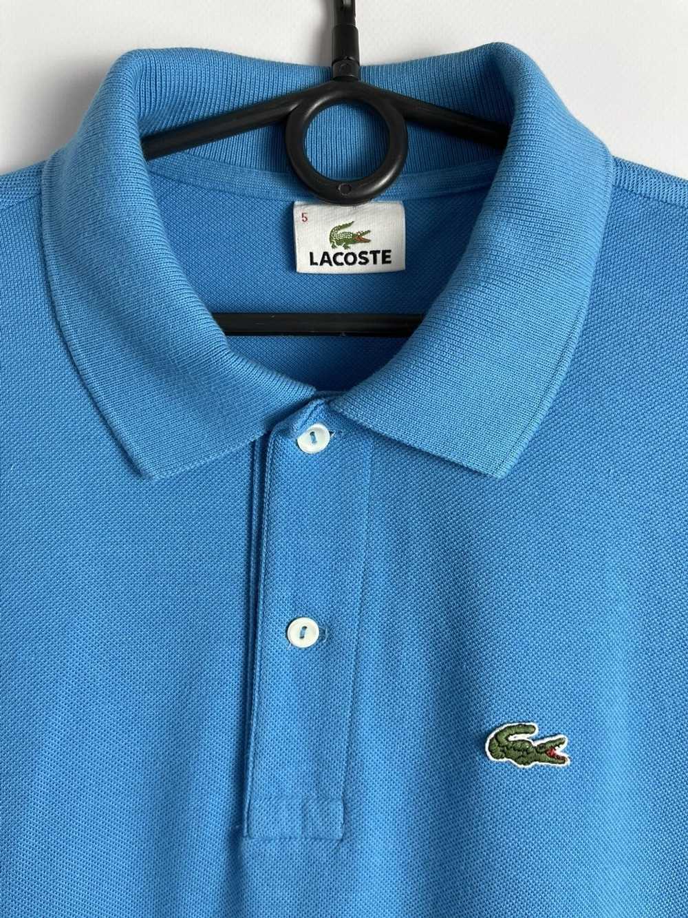 Lacoste × Luxury × Vintage Lacoste long sleeve po… - image 4