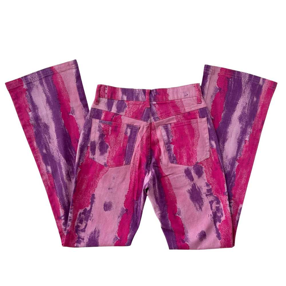 Y2K Watercolor Pants (XS) - image 2