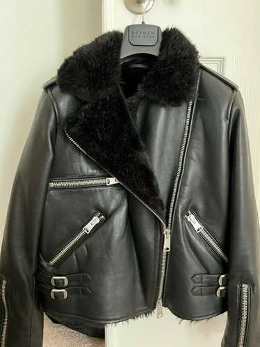 定価21万ALL SAINTS 希少（M）S！ムートンジャケット美品 All Saints - ALLSAINTS ムートンジャケットの通販 by アロハ's