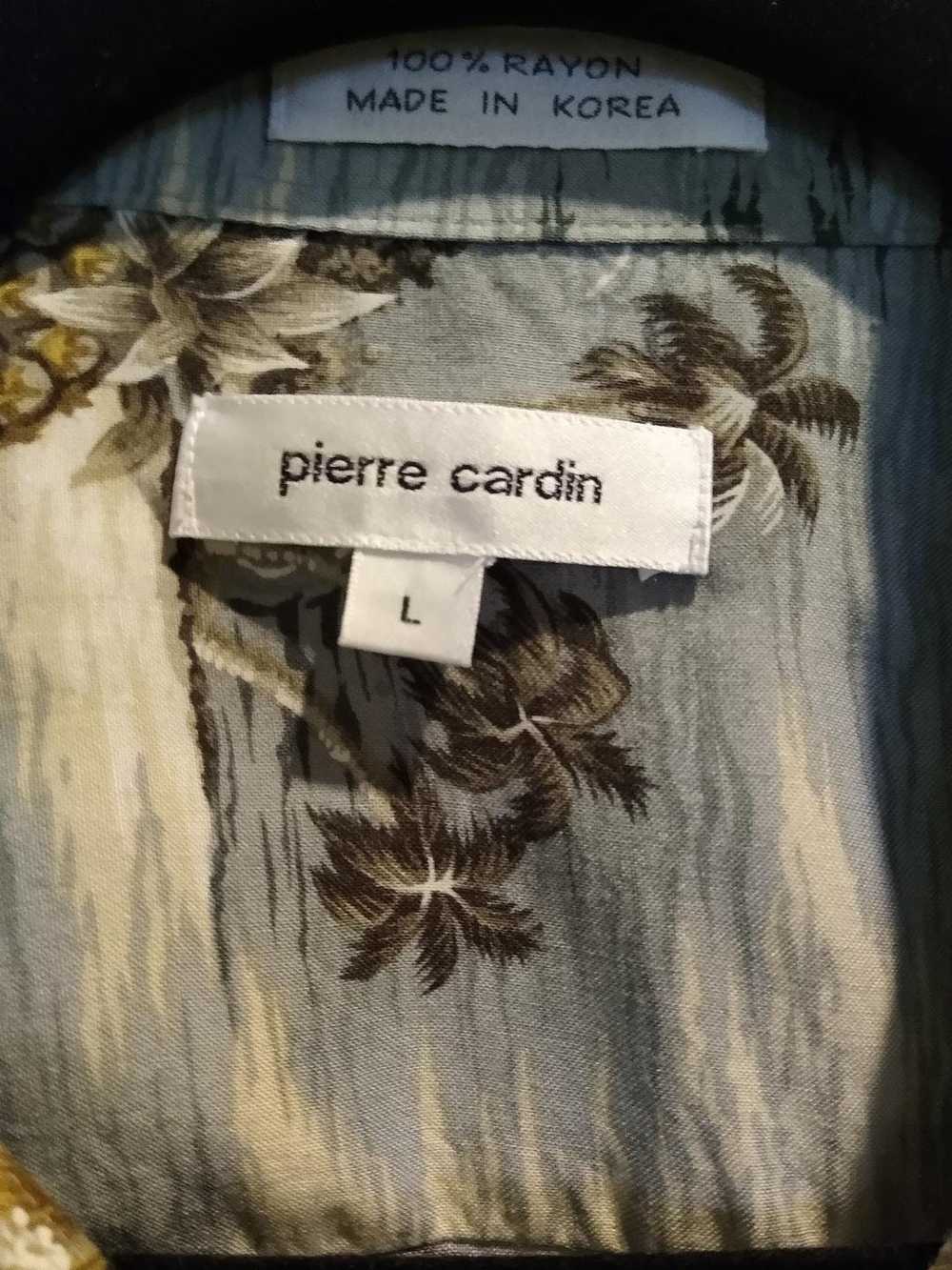 Pierre Cardin Vintage 100% Rayon Floral/Tropical … - image 3