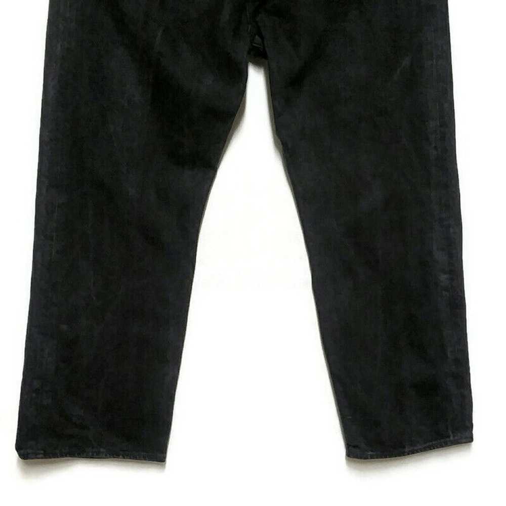 Levi's Levis 501 Black Jeans Mens 39x29 (Tag 40x3… - image 3