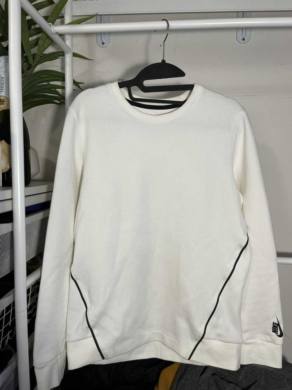 Nike Nike Lab White Crewneck Sweater - image 1