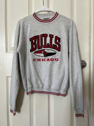 Vintage 90s Nike Team Chicago Bulls Big Logo Very Rare Sweatshirt Crewneck