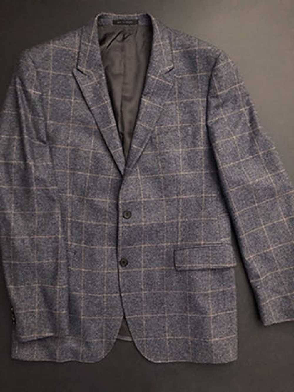 Hugo Boss HUGO BOSS Tweed Virgin Wool Plaid Sport… - image 1