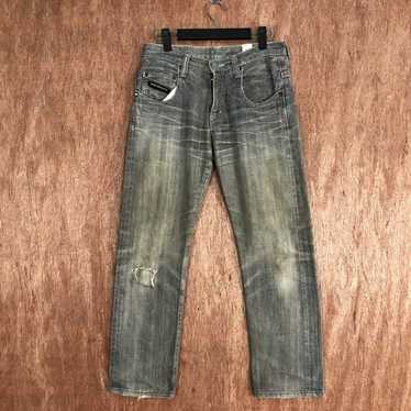 Distressed denim dope japanese - Gem