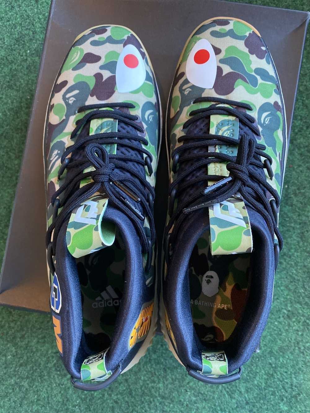 Adidas Bape x Dame 4 Green Camo 2018 - image 5