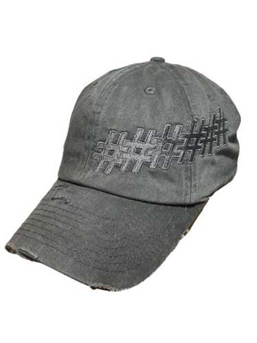 Other Distressed Hashtag hat