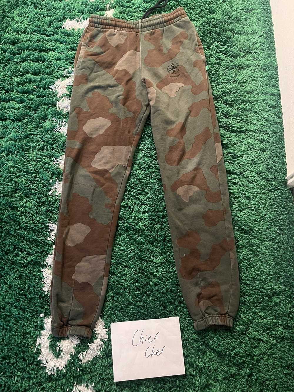 Off-White Off white Army camo 2019 sweatpants - image 1