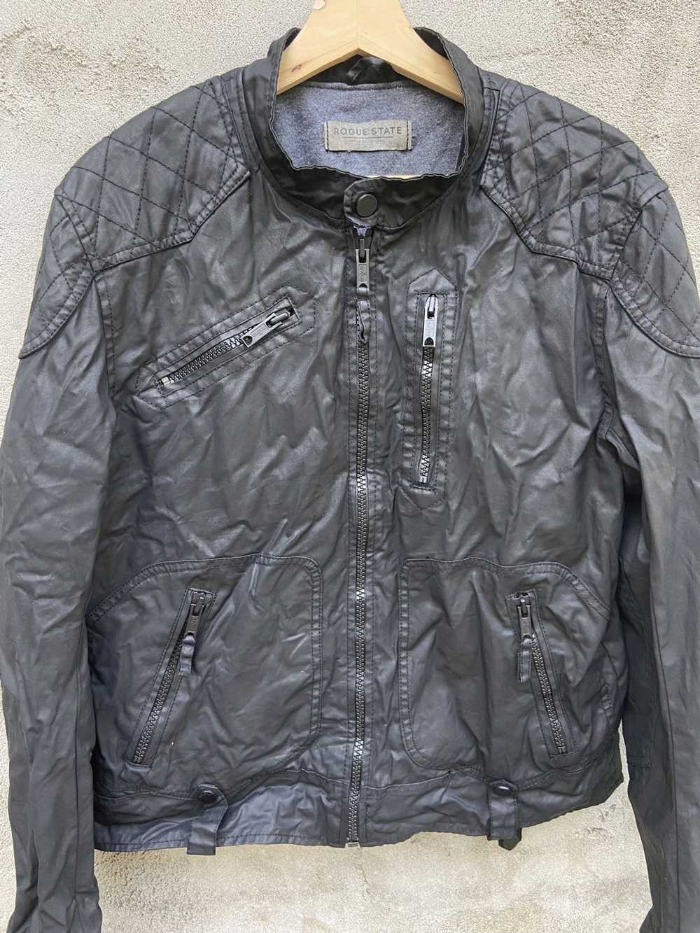 Rogue Rogue State Biker Moto Jacket - image 3