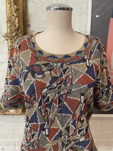 1970's | Missoni | Abstract Figure Sweater