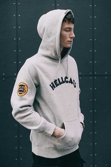 Ronin Division Hellcat Hoodie in Heather Grey