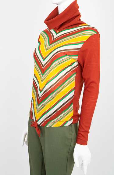 Never worn 70s Jersey Knit Top - image 1