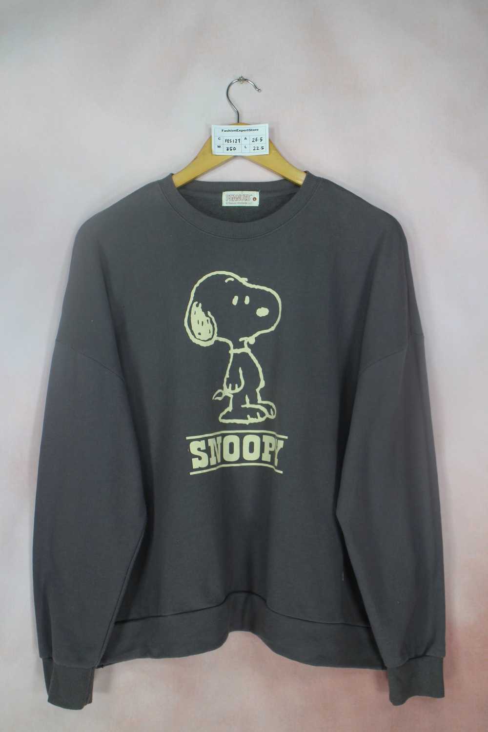 Peanuts Vintage 1990s Snoopy Peanuts Crewneck Sweatsh… Gem