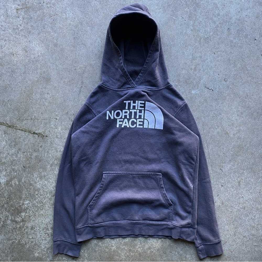 The North Face × Vintage The NorthFace Grey Hoodie - image 1