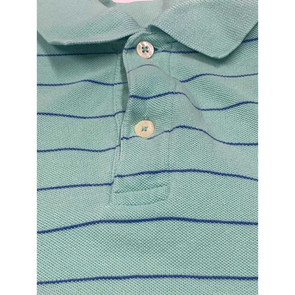 Chaps Mint Green Chaps Polo (Blue Stripes) Size XL - image 5