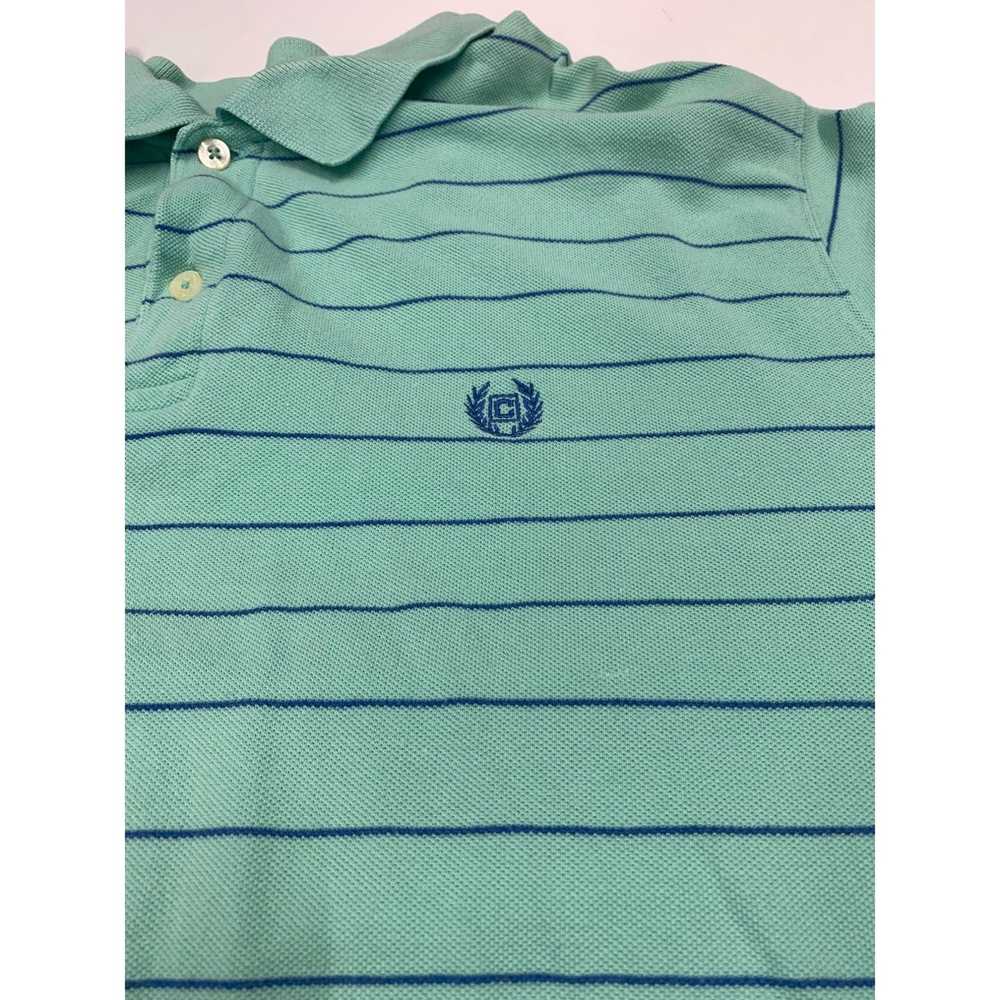 Chaps Mint Green Chaps Polo (Blue Stripes) Size XL - image 6