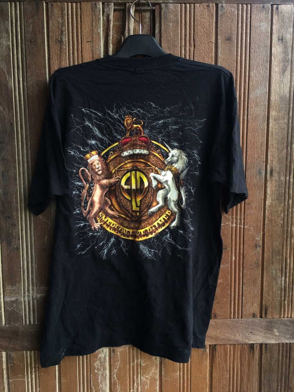 Band Tees × Rock T Shirt × Vintage vintage 90s EM… - image 3