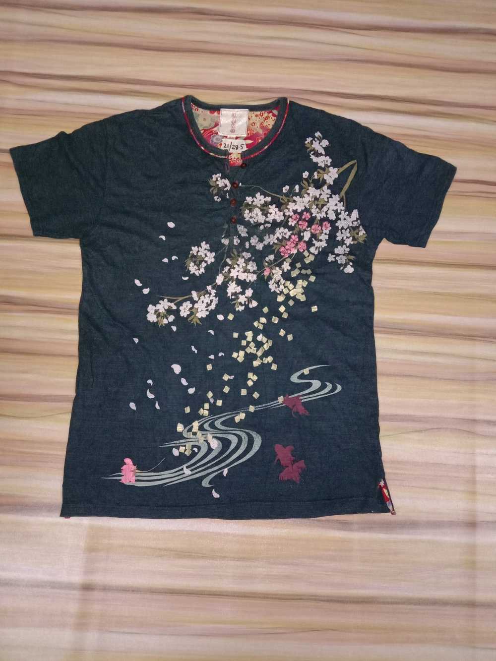 Japanese Brand × Sukajan T Shirts SUKAJAN SAKURA … - image 1