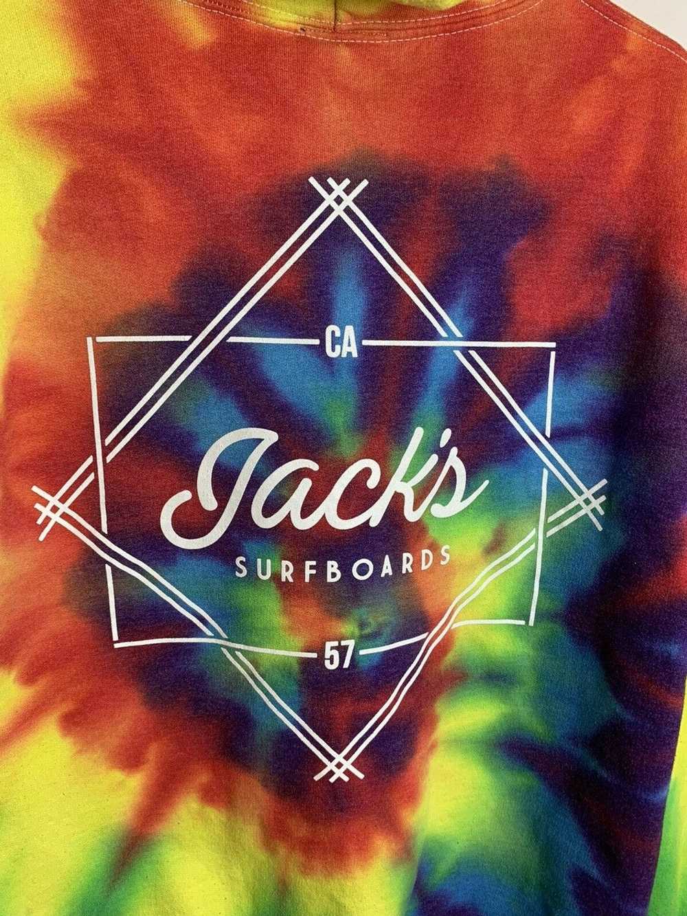 Other Jacks Surfboards Pullover Hoodie Tie Dye Me… - image 5