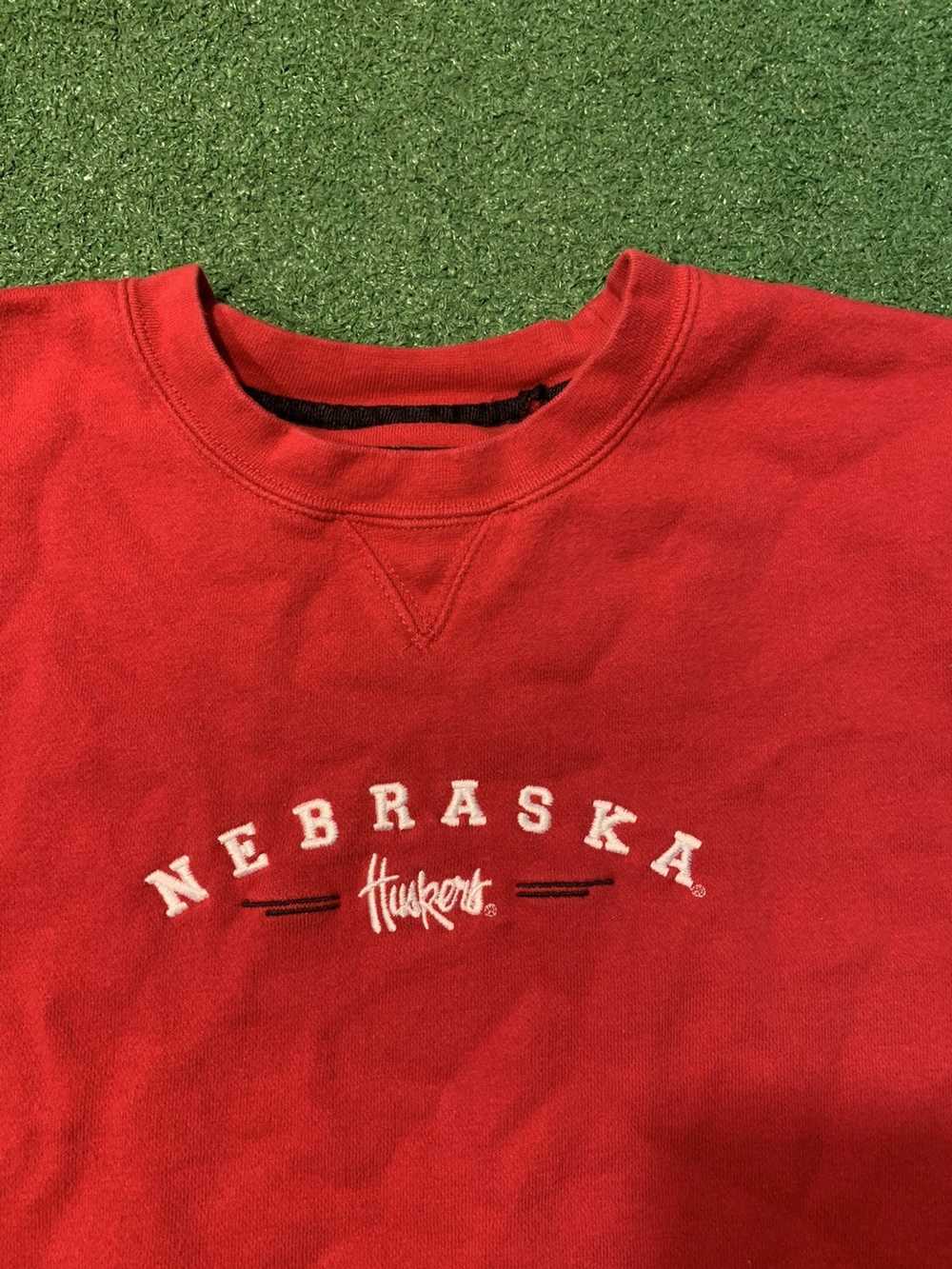 American College × Vintage Vintage Nebraska sweat… - image 2