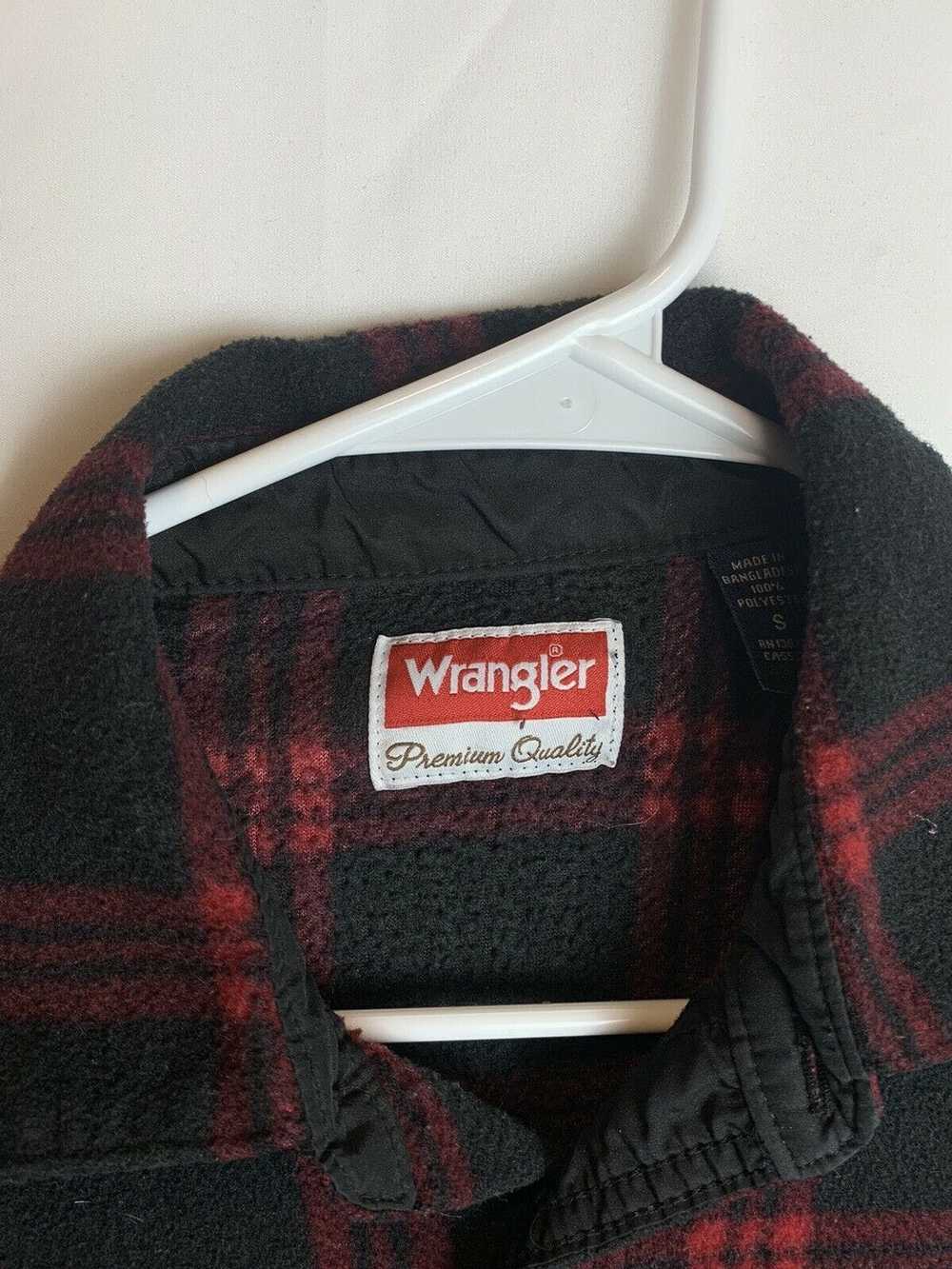 Wrangler WRANGLER Premium Quality Mens Plaid Red … - image 3