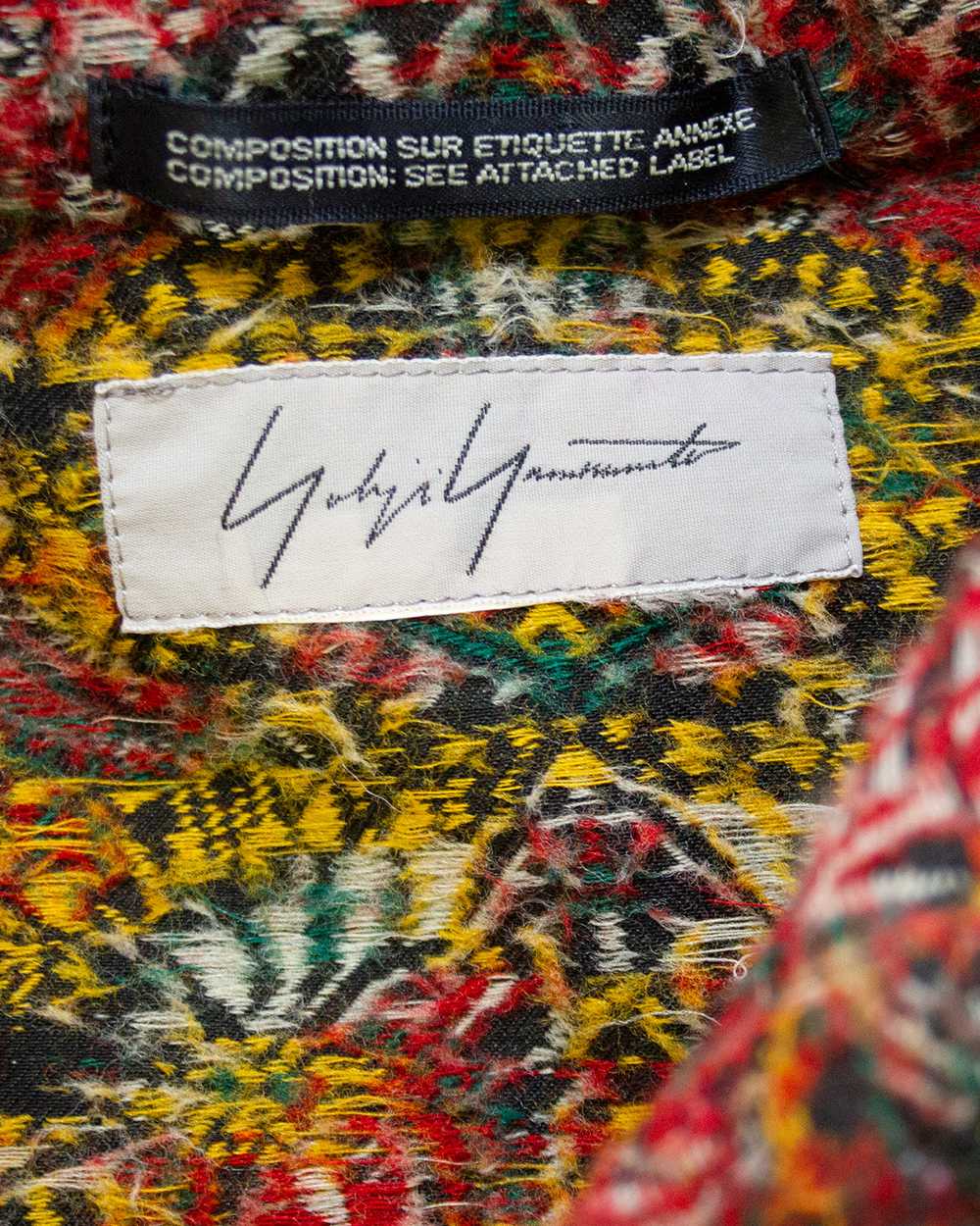 Yohji Yamamoto Multi Colour Unisex Wool Jacket - image 6