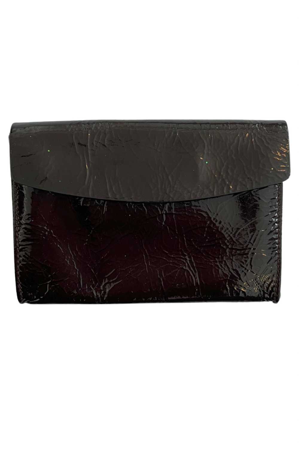 MIU MIU BROWN PATENT LEATHER PSYCHEDELIC WAIST BA… - image 3