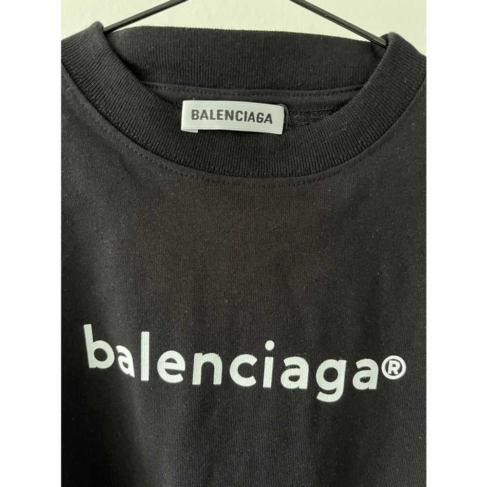 Balenciaga Dress Cotton in Black - image 4