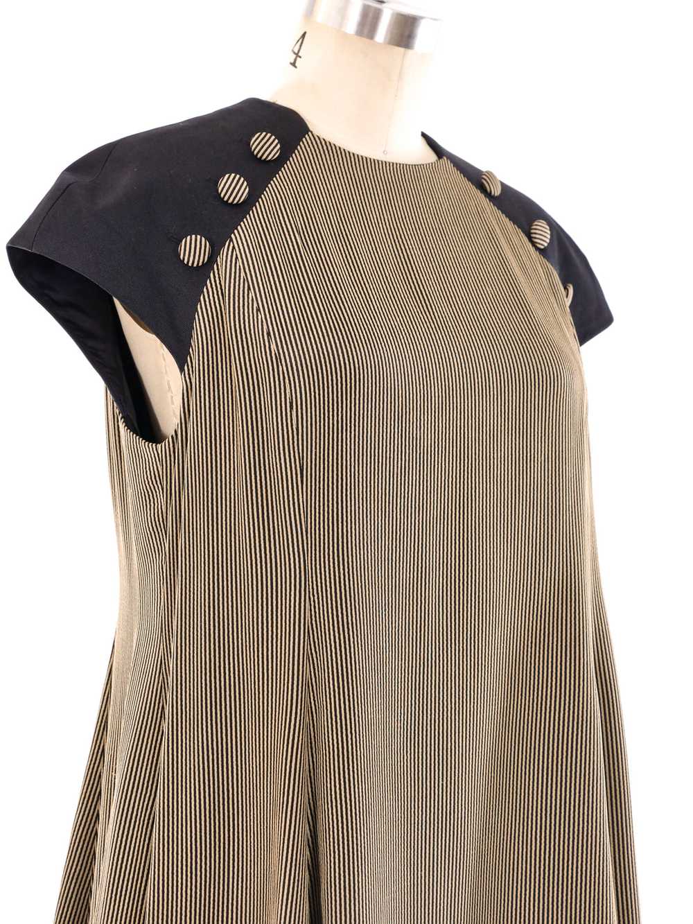 Geoffrey Beene Striped Trapeze Dress - image 5