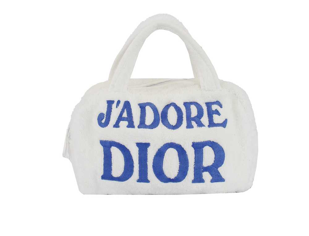 Christian Dior Jadore Dior Blue & White Terry Tow… - image 1