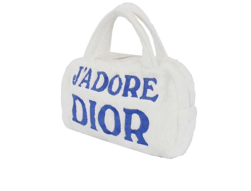Christian Dior Jadore Dior Blue & White Terry Tow… - image 3