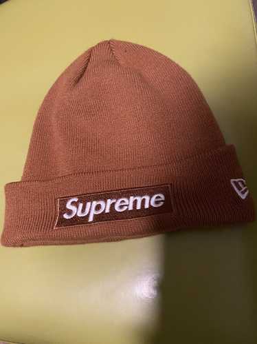 Supreme New Era Box Logo Beanie (FW17) Ice Blue