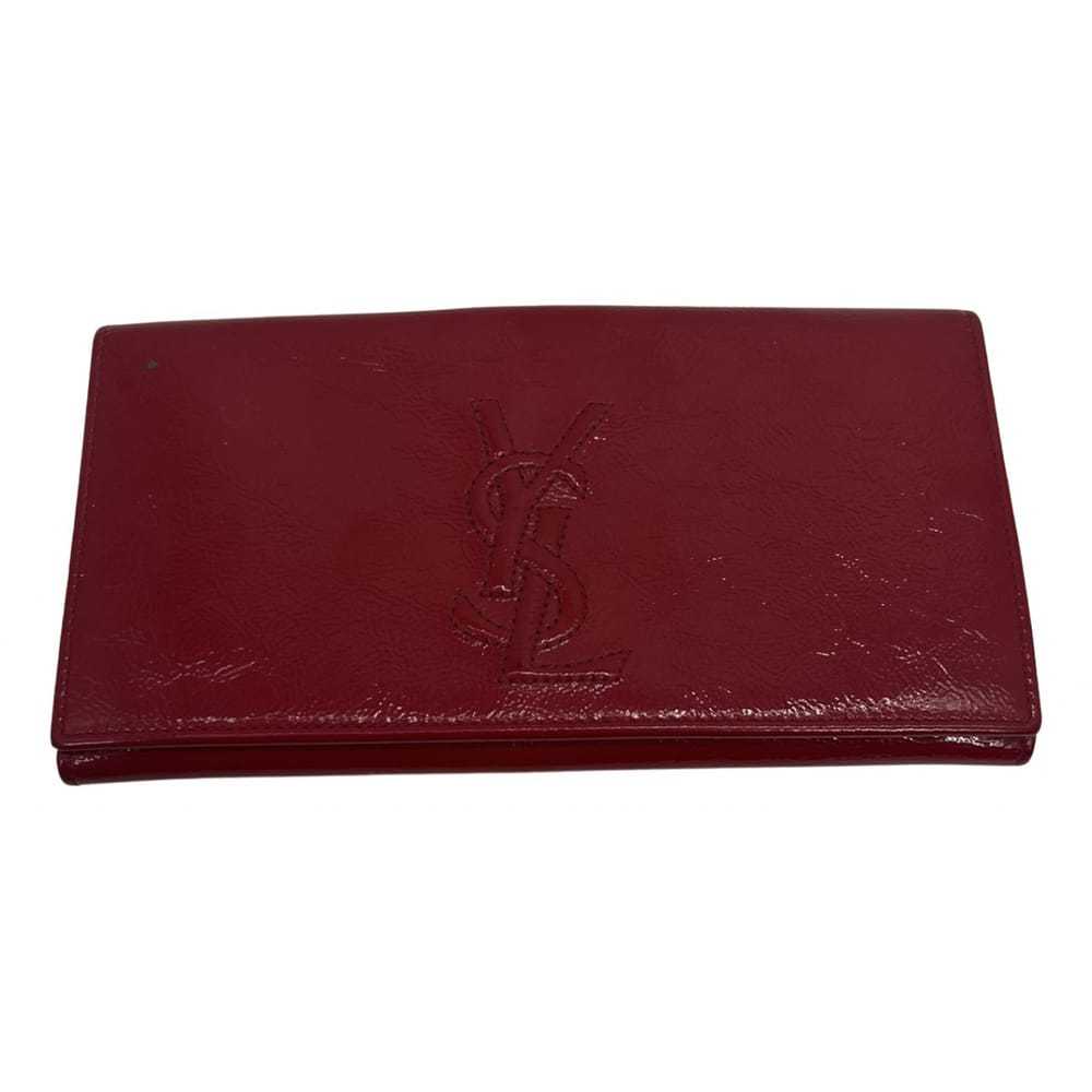 Yves Saint Laurent Patent leather clutch bag - image 1