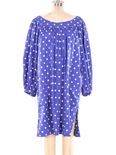 Yves Saint Laurent Polka Dot Dress