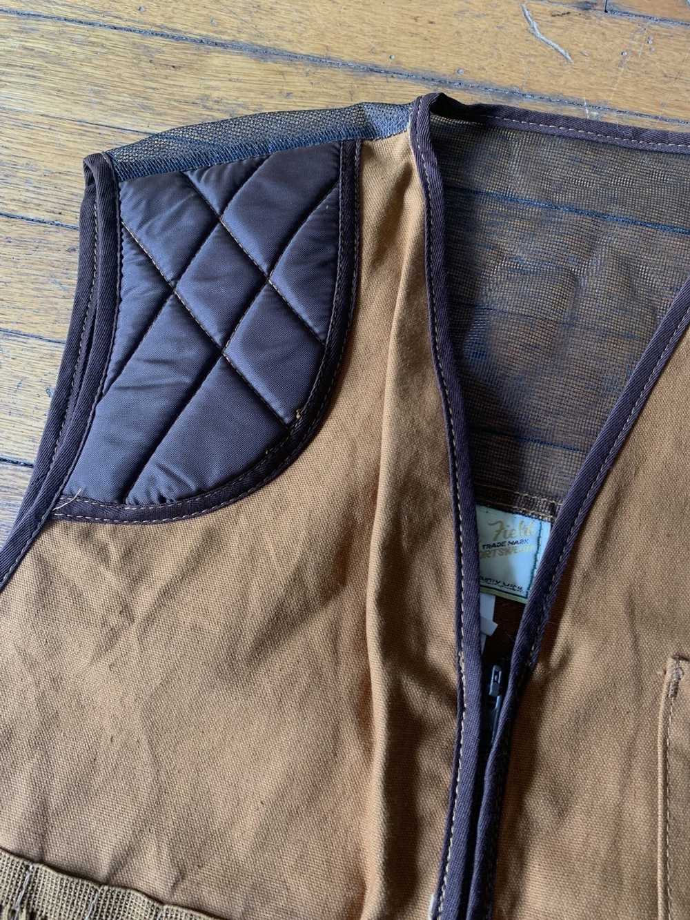 Vintage 80s American Field Sportswear Hunting Vest - image 3