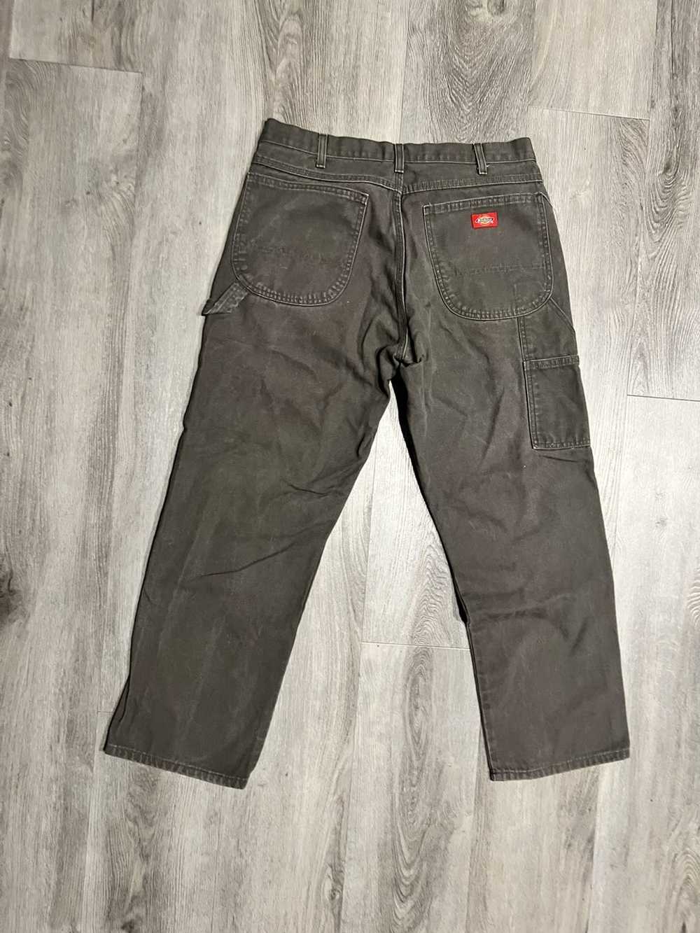 Dickies Vintage olive green dickies carpenter pan… - image 2