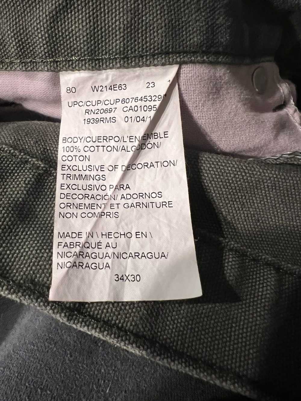 Dickies Vintage olive green dickies carpenter pan… - image 3