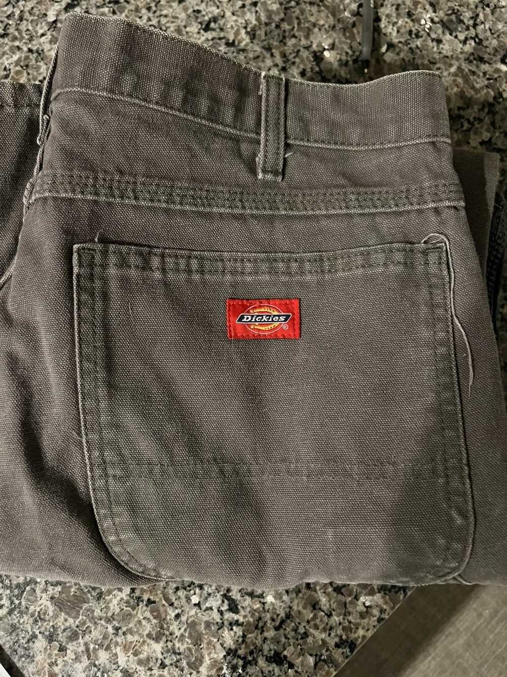 Dickies Vintage olive green dickies carpenter pan… - image 4