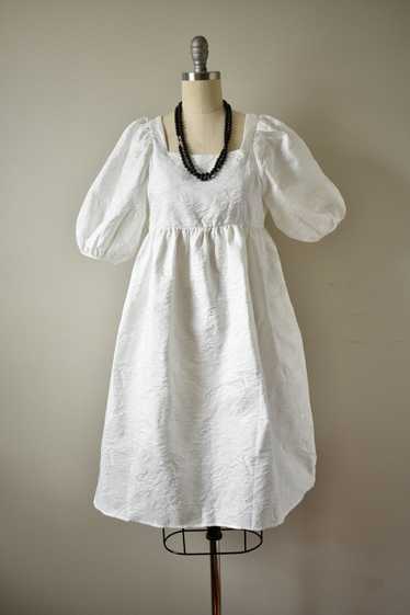 White Poplin Dress By Ina - image 1