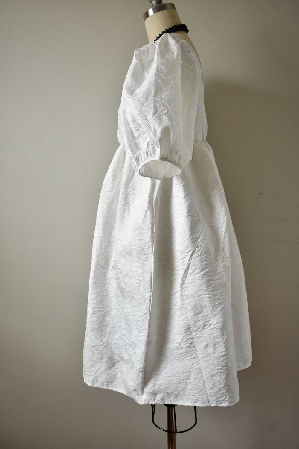 White Poplin Dress By Ina - image 2