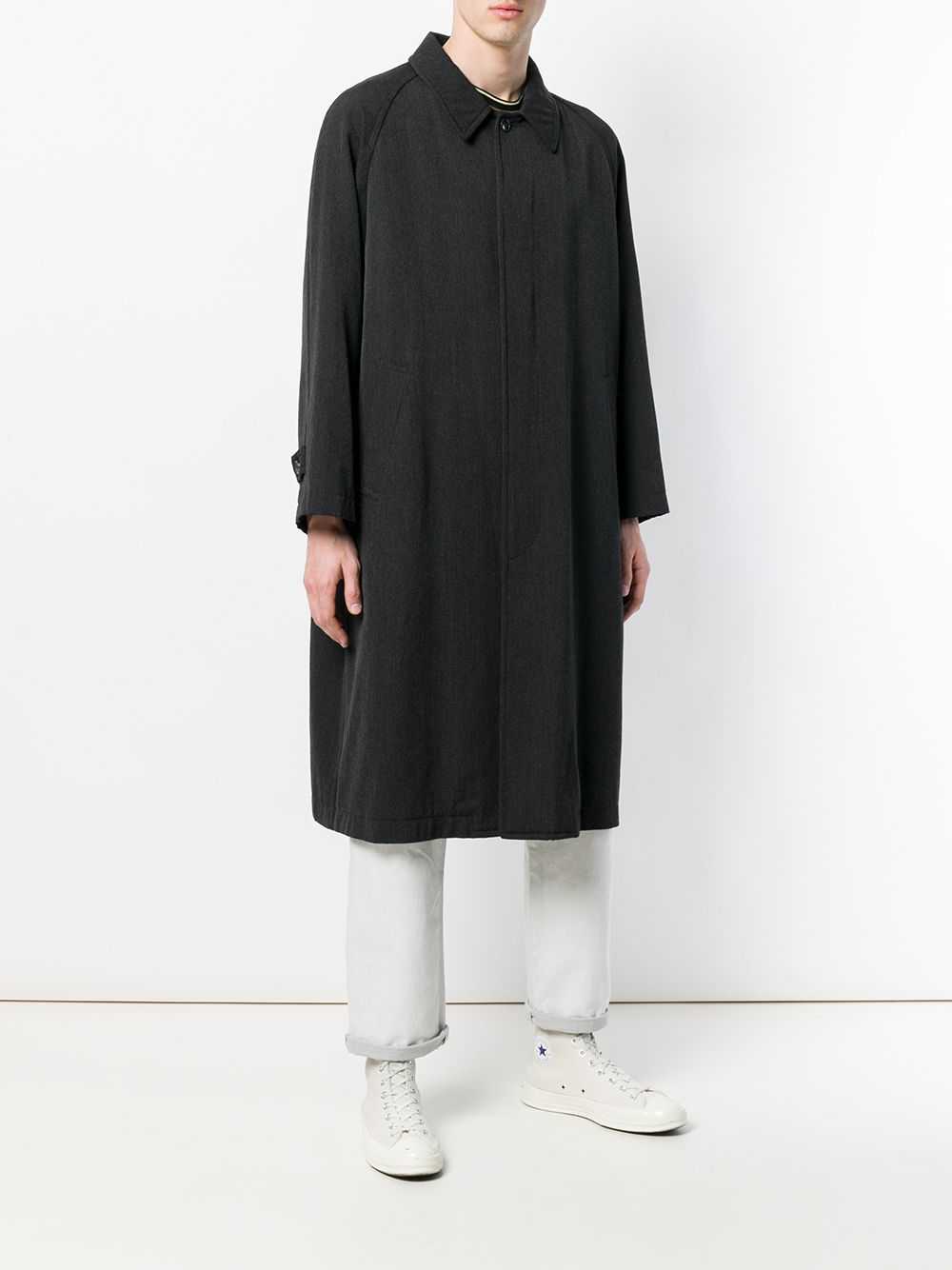 Comme Des Garçons Pre-Owned 1997 boxy long coat -… - image 3